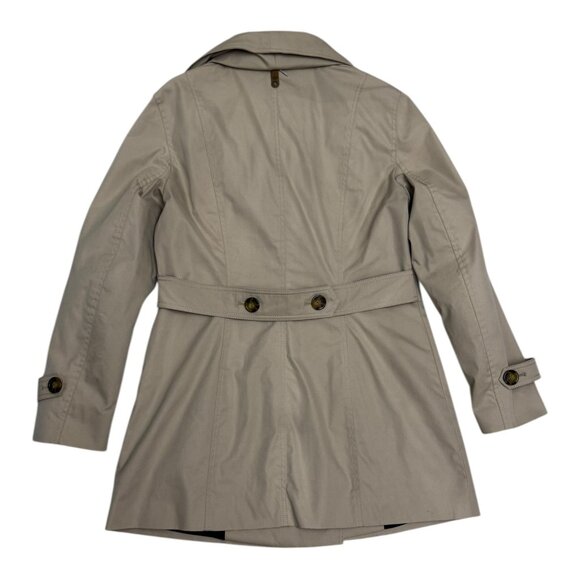 MACKAGE Luxury Designer Business Casual Trench Coat Jacket Womens Large - Picture 4 of 11